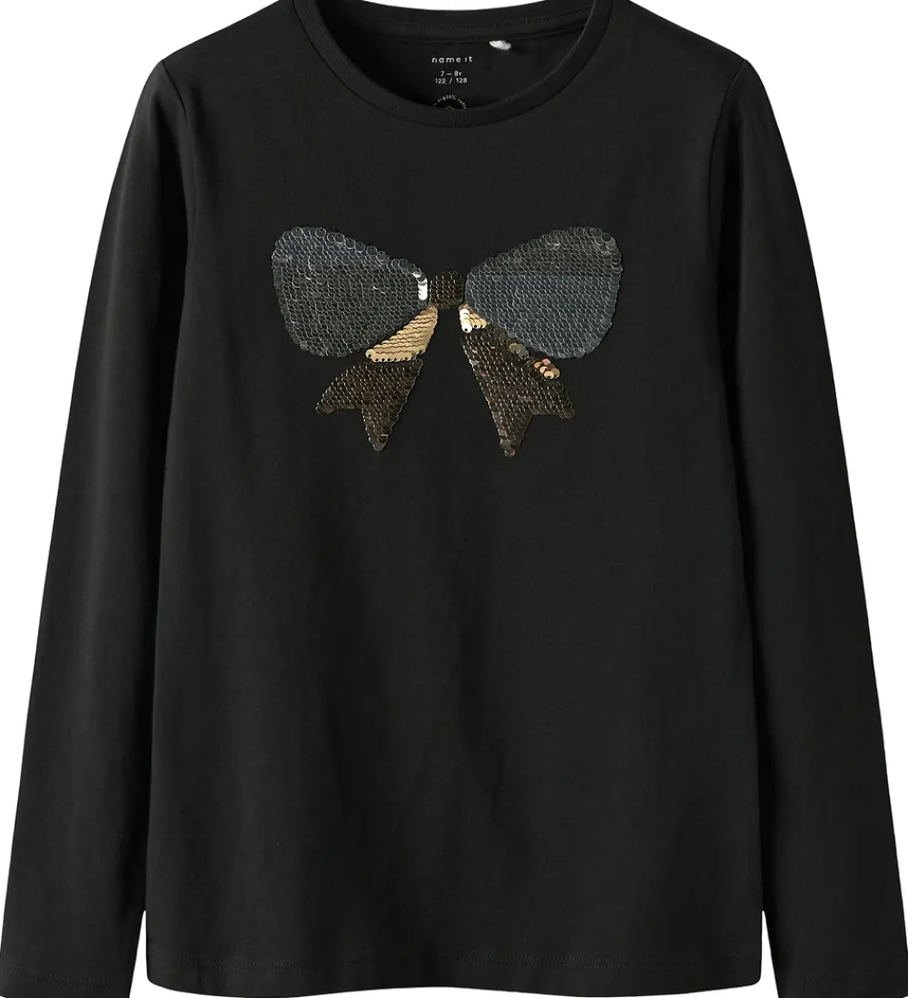Name It Juletøj|Bluser*Bluse - NkfSorik - Black