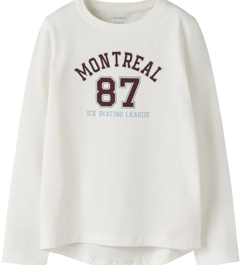 Bluser-Name It Bluse - NkfVix - Cloud Dancer/Montreal