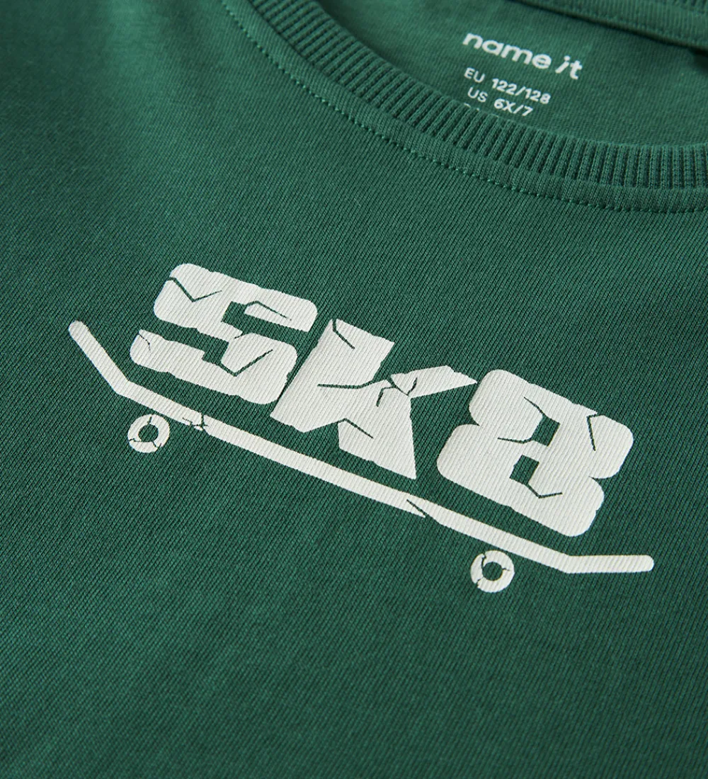 Bluser-Name It Bluse - NkmVarto - Bistro Green/Skate8