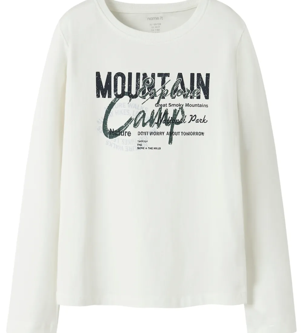 Name It Bluser*Bluse - NkmVux - Cloud Dancer/Camp