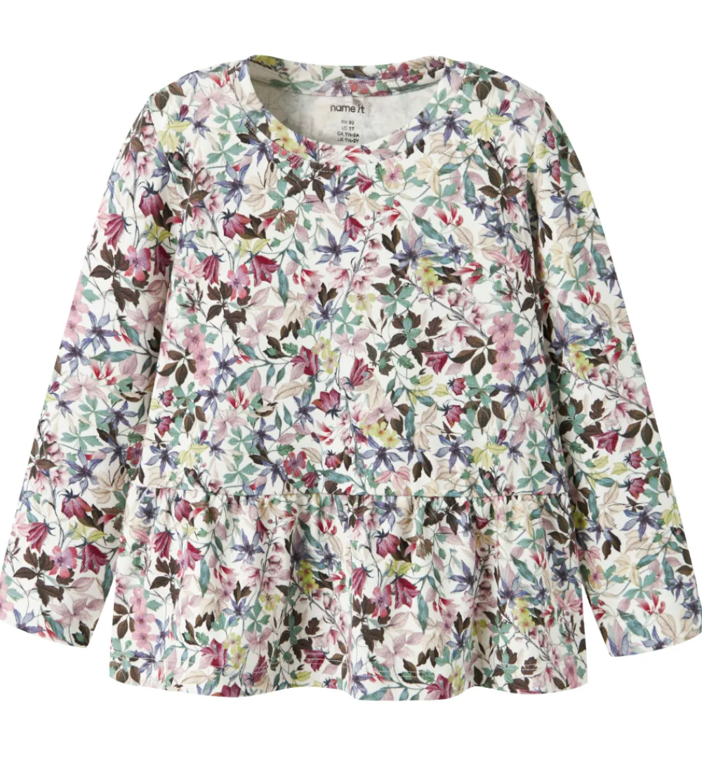 Name It Bluser*Bluse - NmfSalliana - Cloud Dancer