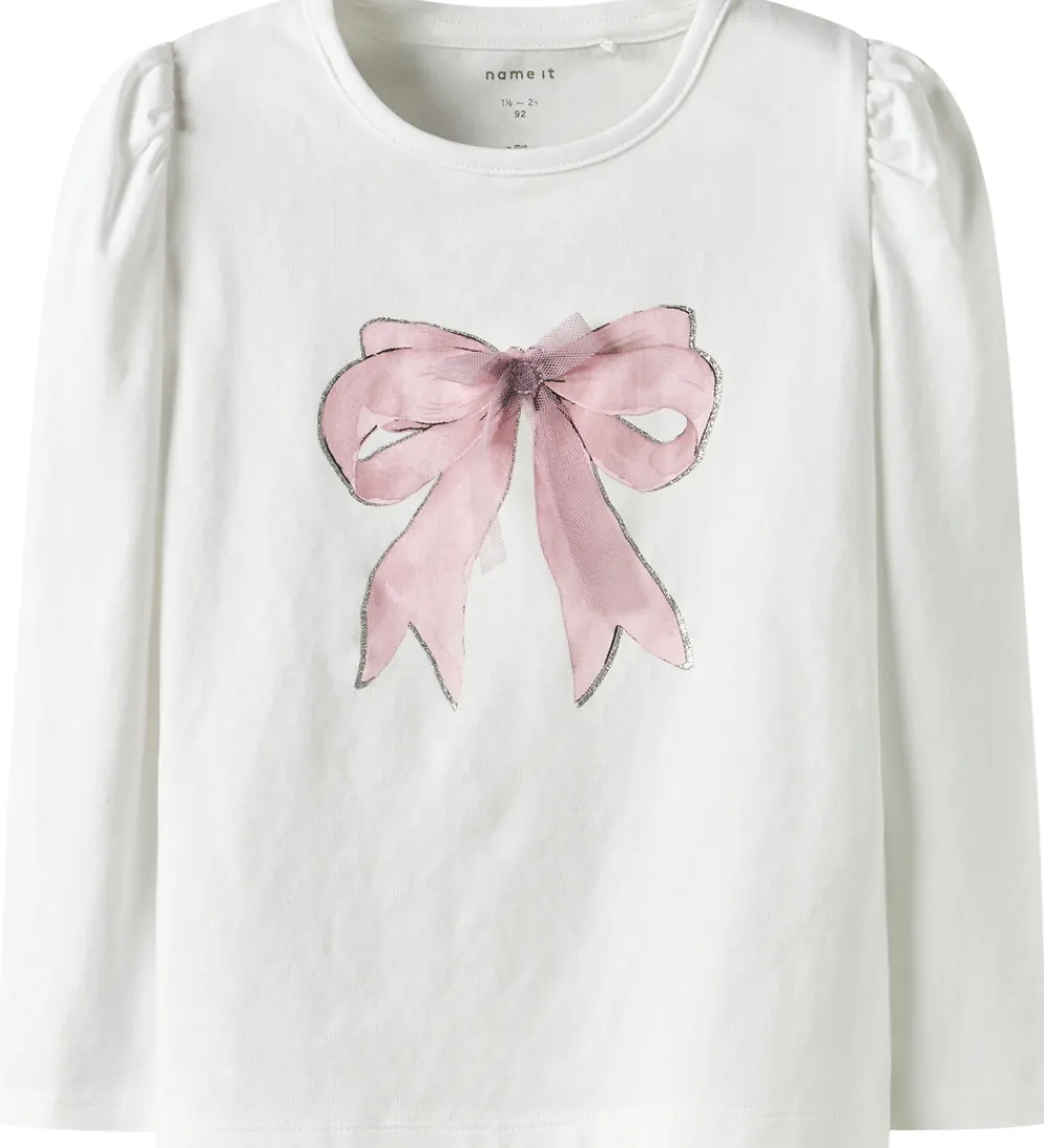 Name It Bluser*Bluse - NmfSkaty - Bright White