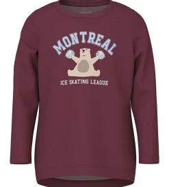 Name It Bluser*Bluse - NmfVix - Burgundy/Montreal