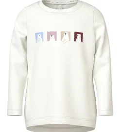 Bluser-Name It Bluse - NmfVix - Cloud Dancer/Polar Bears