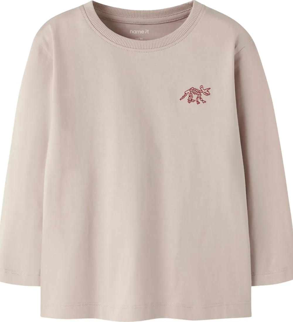 Name It Bluser*Bluse - NmmVimpel - Mushroom/Dino Oneline