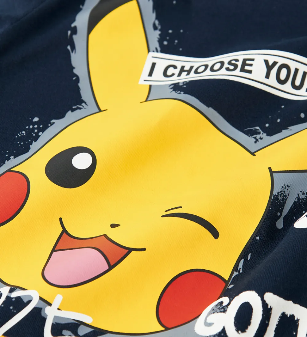Bluser-Name It Bluse - Pokémon - NmmNor - Navy Blazer