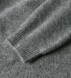 Bluser-Name It Bluse - Strik - NkfSanie - Grey Melange