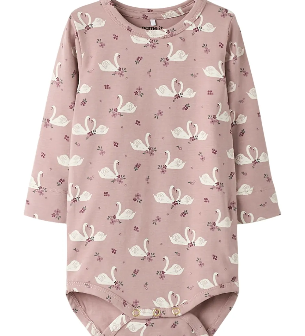 Name It Bodyer*Body l/æ - NbfRinea - Deauville Mauve