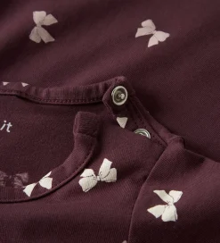 Bodyer-Name It Body l/æ - NbfVandora - Burgundy/Bow