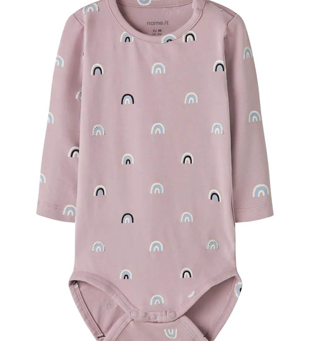 Name It Bodyer*Body l/æ - NbfVandora - Keepsake Lilac/Rainbow