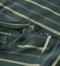 Bodyer-Name It Body l/æ - NbmVroels - Bistro Green/Stripes