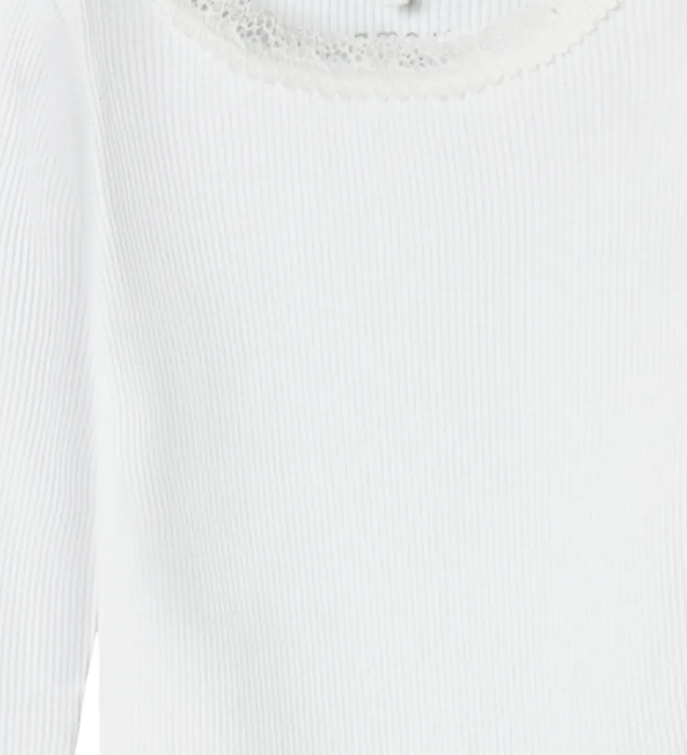 Bodyer-Name It Body l/æ - Noos - Rib - NbfKab - Bright White