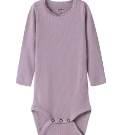Name It Bodyer*Body l/æ - Noos - Rib - NbfKab - Lavender Gray