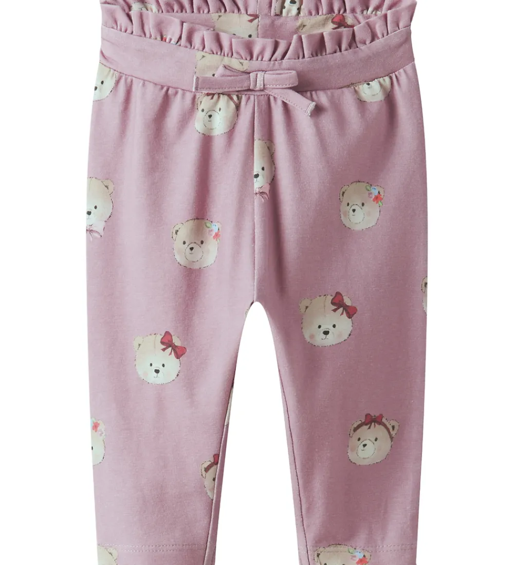 Bukser Og Jeans-Name It Bukser - NbfRice - Flint Stone