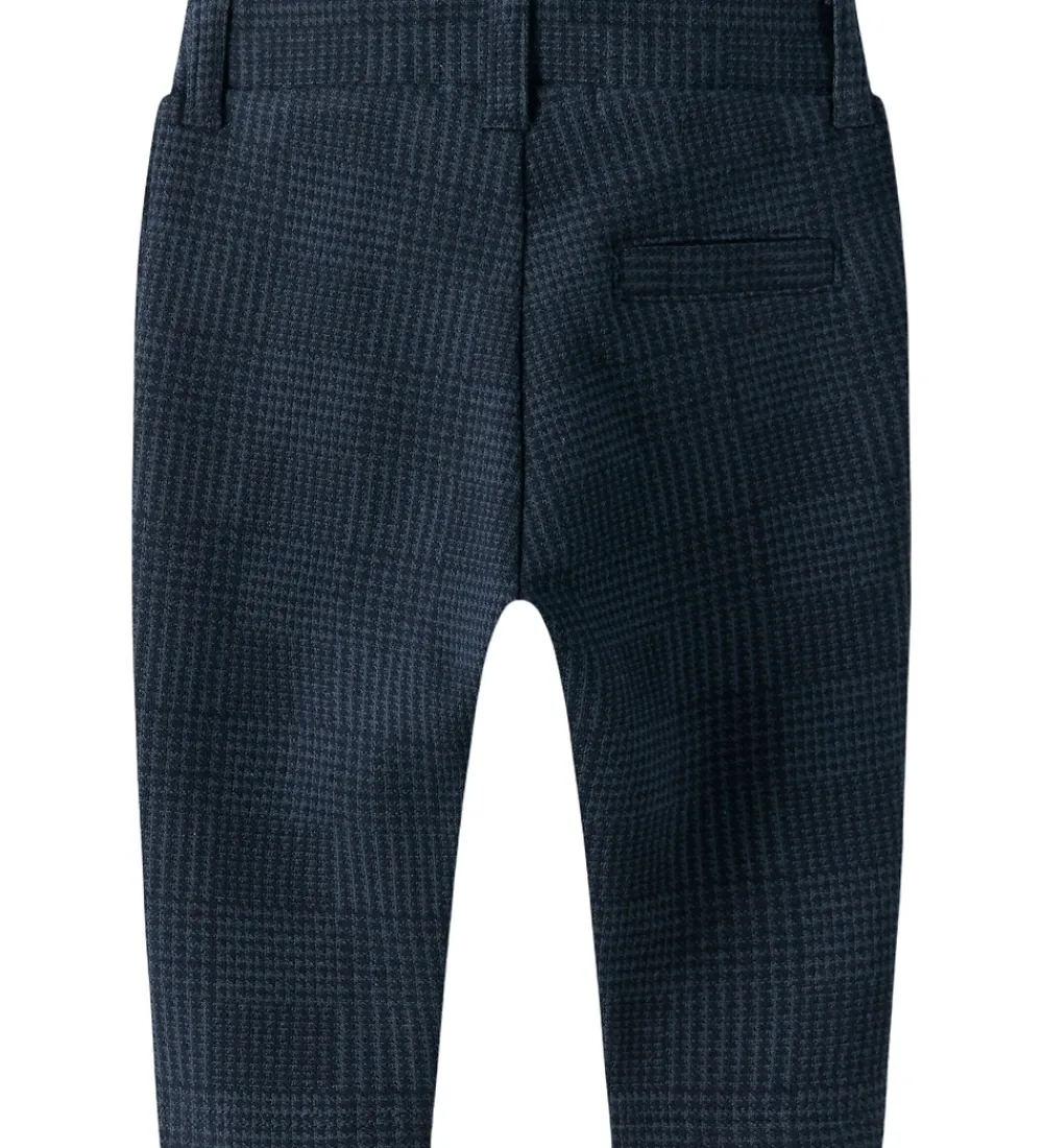 Name It Juletøj|Bukser Og Jeans*Bukser - NbmRobino - Navy Blazer/Check