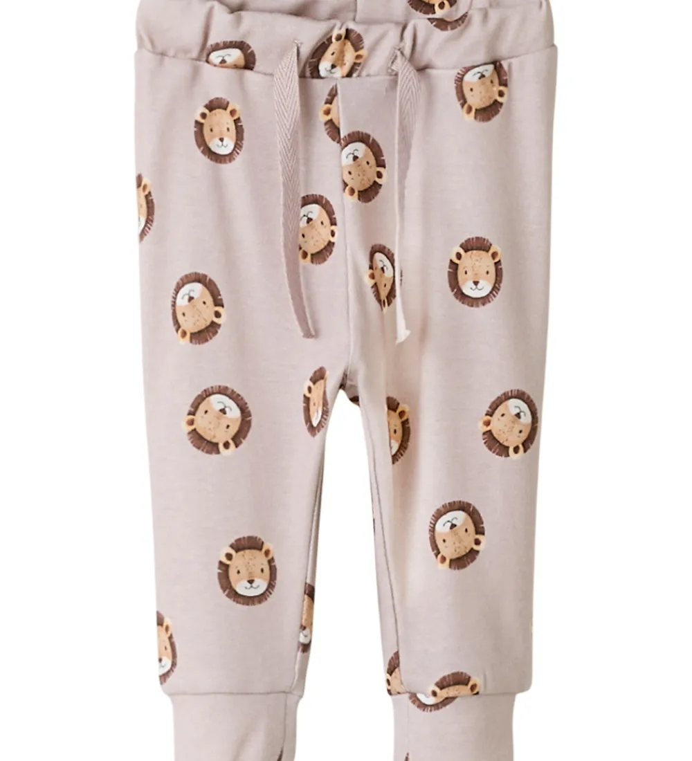Bukser Og Jeans-Name It Bukser - NbmSolion - Mushroom