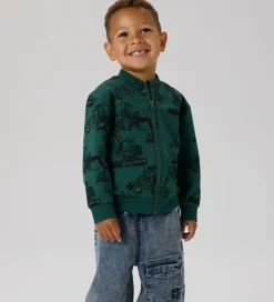 Cardigans-Name It Cardigan - NmmStorm - Bistro Green