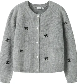 Name It Cardigans*Cardigan - Strik - NkfRifey - Grey Melange