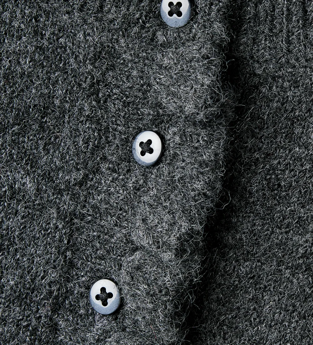 Name It Cardigans*Cardigan - Strik - NmfSupia - Mørkegråmeleret
