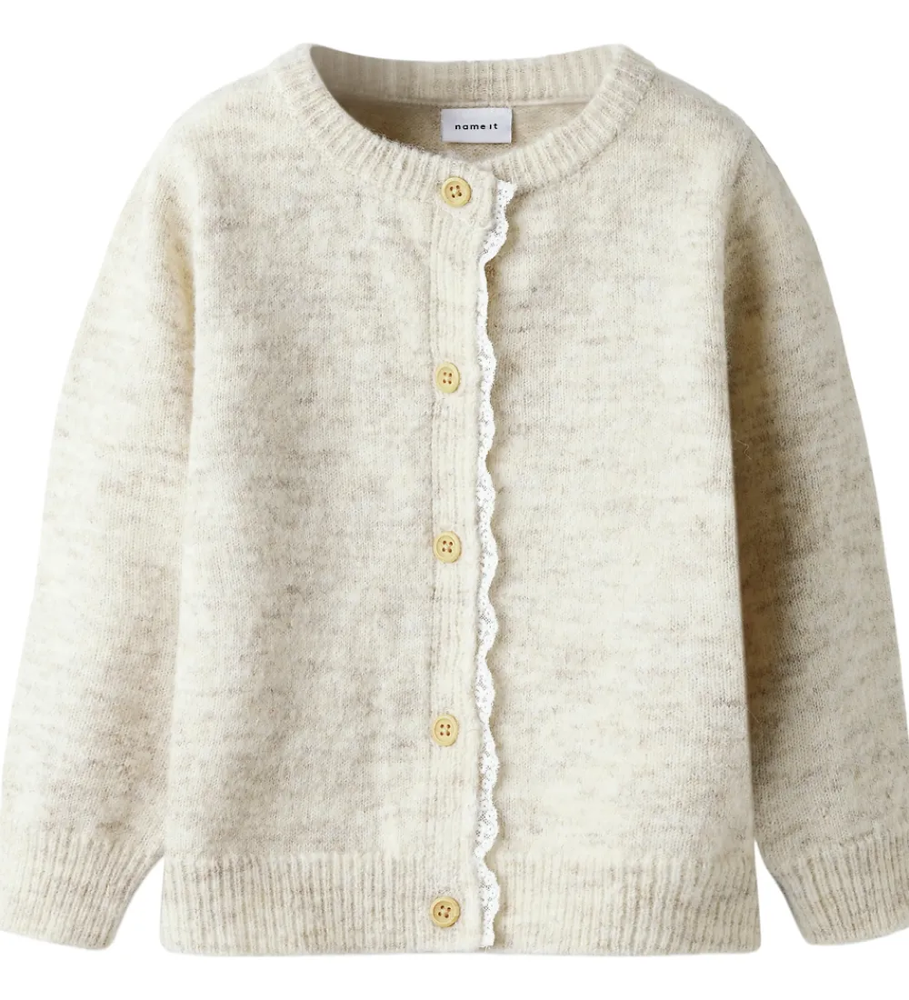 Name It Cardigans*Cardigan - Strik - NmfRikimmi - Peyote Melange
