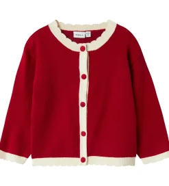 Name It Cardigans*Cardigan - Strik - NmfRalbo - Jester Red