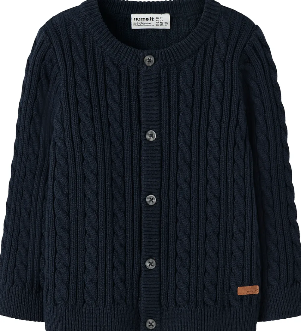 Name It Cardigans*Cardigan - Strik - NmmRoman - Navy Blazer