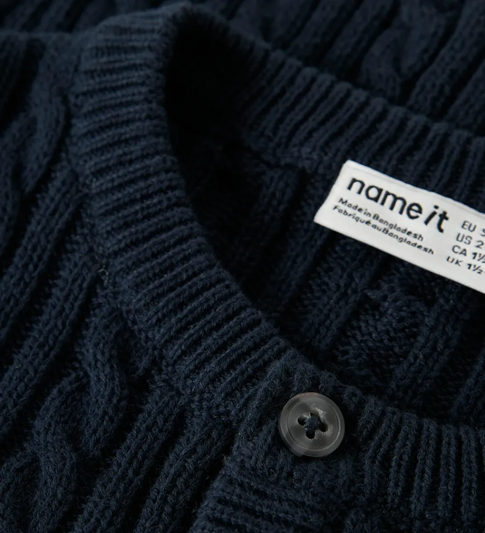 Name It Cardigans*Cardigan - Strik - NmmRoman - Navy Blazer