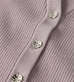 Striktrøjer-Name It Cardigan - Strik - Rib - NkfLarenlise - Burnished Lilac