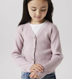 Striktrøjer-Name It Cardigan - Strik - Rib - NkfLarenlise - Burnished Lilac