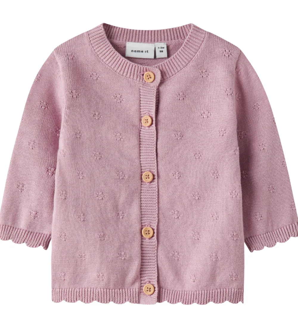 Name It Cardigans*Cardigan - Strik - NmfSully - Keepsake Lilac