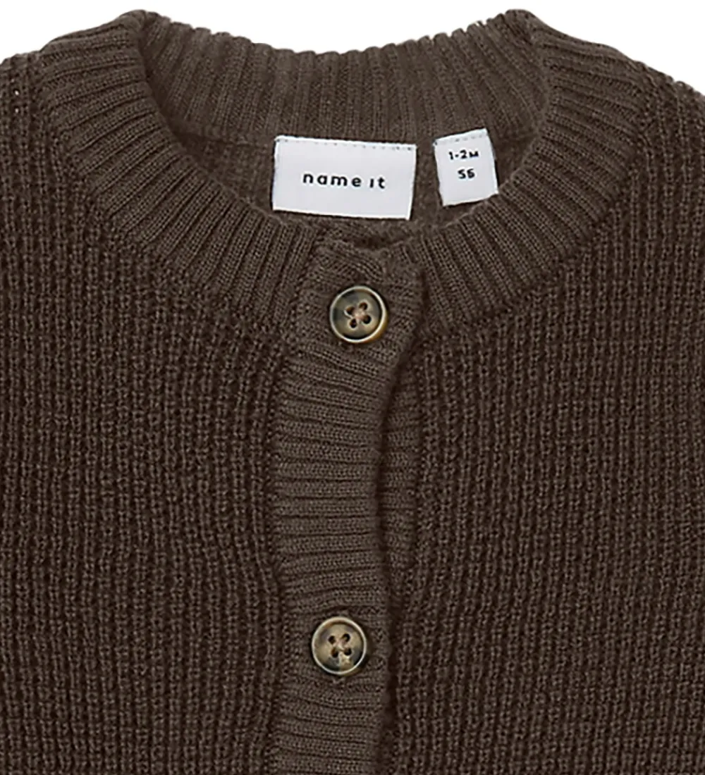 Striktrøjer-Name It Cardigan - Strik - Noos - NbnBubba - Delicioso