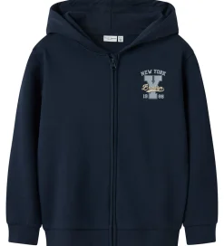 Hættetrøjer-Name It Cardigan - Sweat - NkmVoltinus - Navy Blazer/1986 New Yo