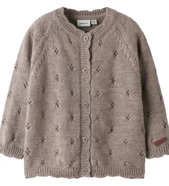Name It Striktrøjer*Cardigan - Uld - Strik - NbfWrilla - Satellite
