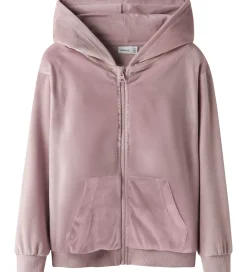 Name It Cardigans*Cardigan - Velour - NkfSelour - Keepsake Lilac