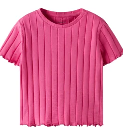 Name It Toppe*Crop Top - NkfNoralina - Carmine Rose