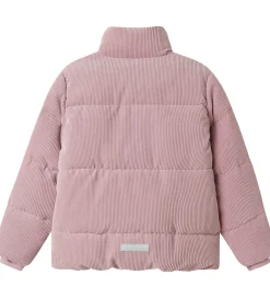 Dunjakker Og Dynejakker-Name It Dynejakke - Fløjl - NkfMelina - Mauve Shadows