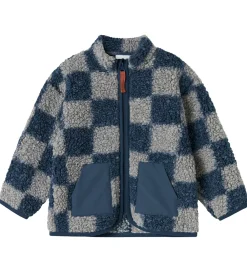 Name It Fleece*Fleccejakke - Teddy - NmmOrlando - Insignia Blue