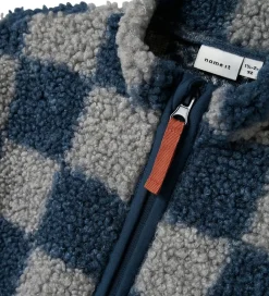 Name It Fleece*Fleccejakke - Teddy - NmmOrlando - Insignia Blue