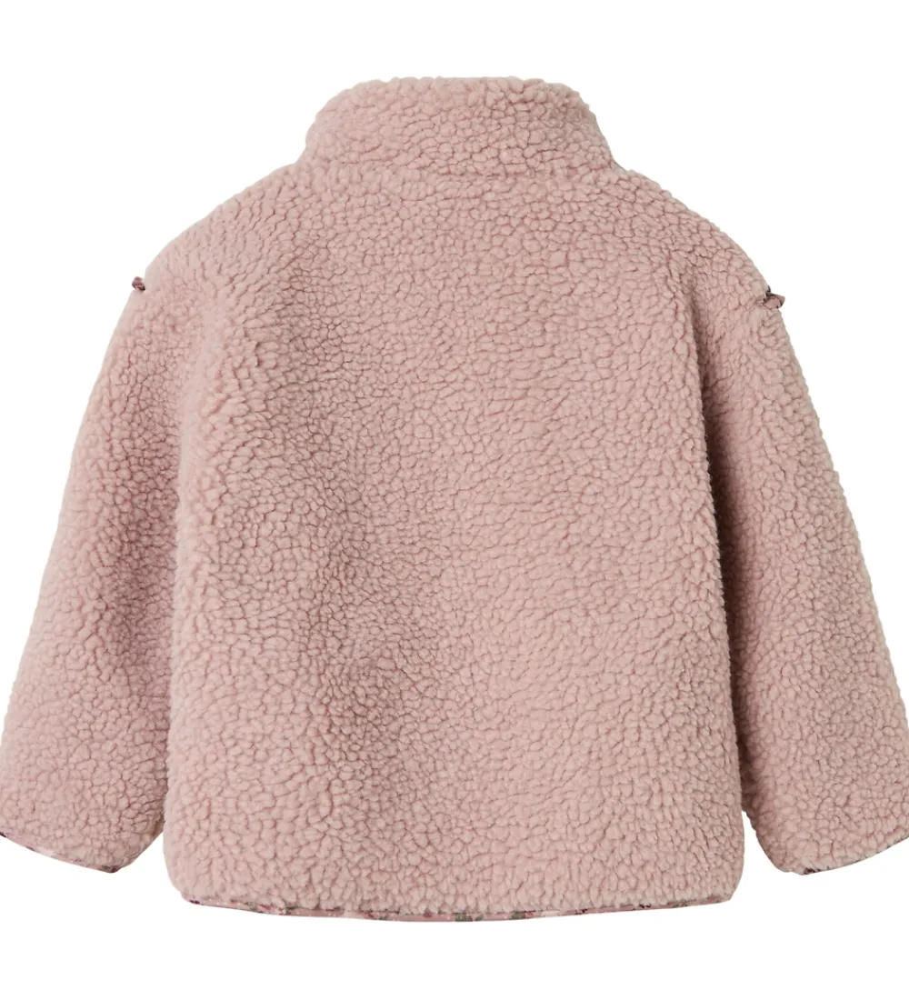 Name It Fleece*Fleecejakke - Teddy - NmfMinna - Violet Ice