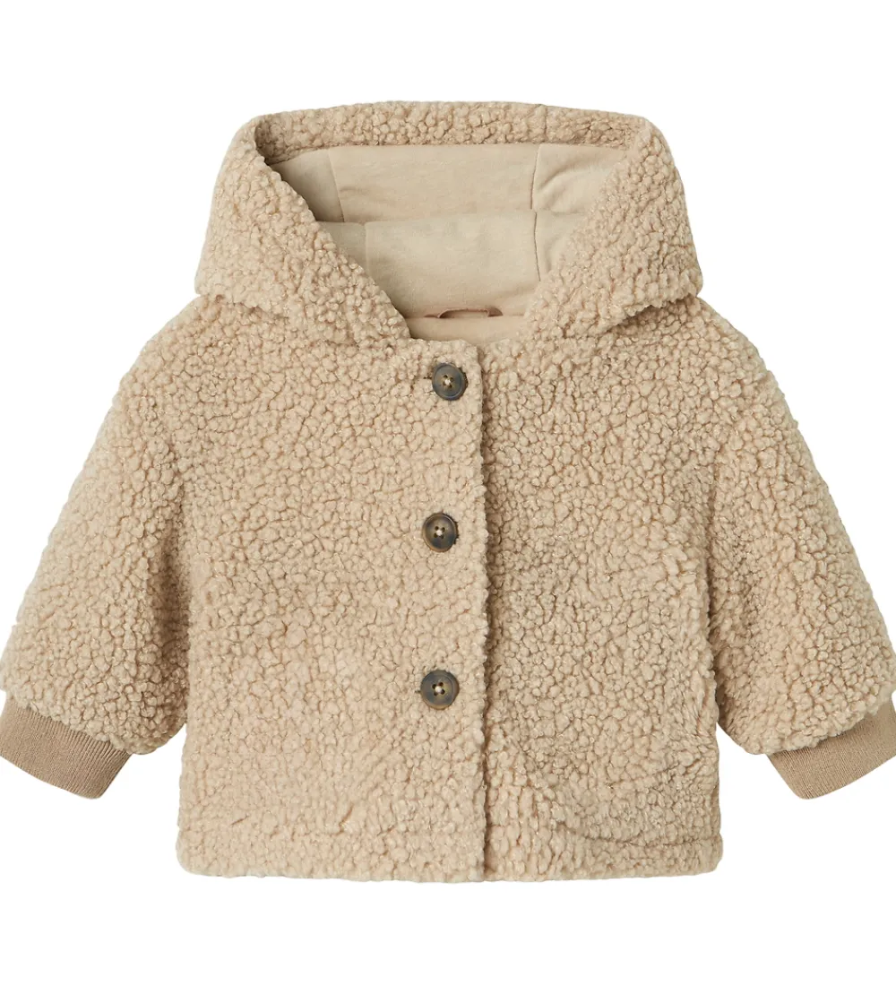 Name It Fleece*Fleecejakke - Teddy - NbnMilo - Pure Cashmere