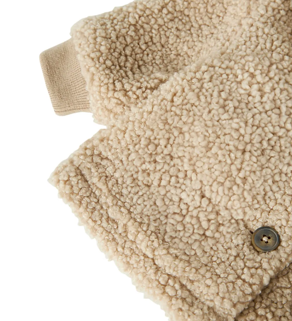 Name It Fleece*Fleecejakke - Teddy - NbnMilo - Pure Cashmere