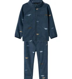 Fleece-Name It Fleecesæt - NmnSpektra - Spellbound m. Dinoer