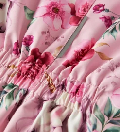 Flyverdragter-Name It Flyverdragt - NmfSnow10 - Noos - Parfait Pink/FLORAL UNI