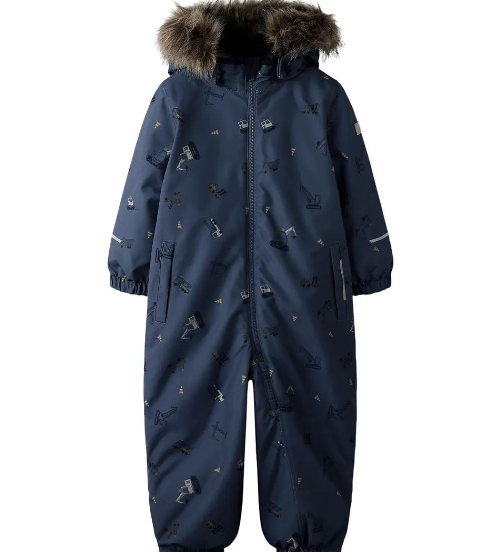 Flyverdragter-Name It Flyverdragt - NmmSnow10 - Noos - Vintage Indigo/Work