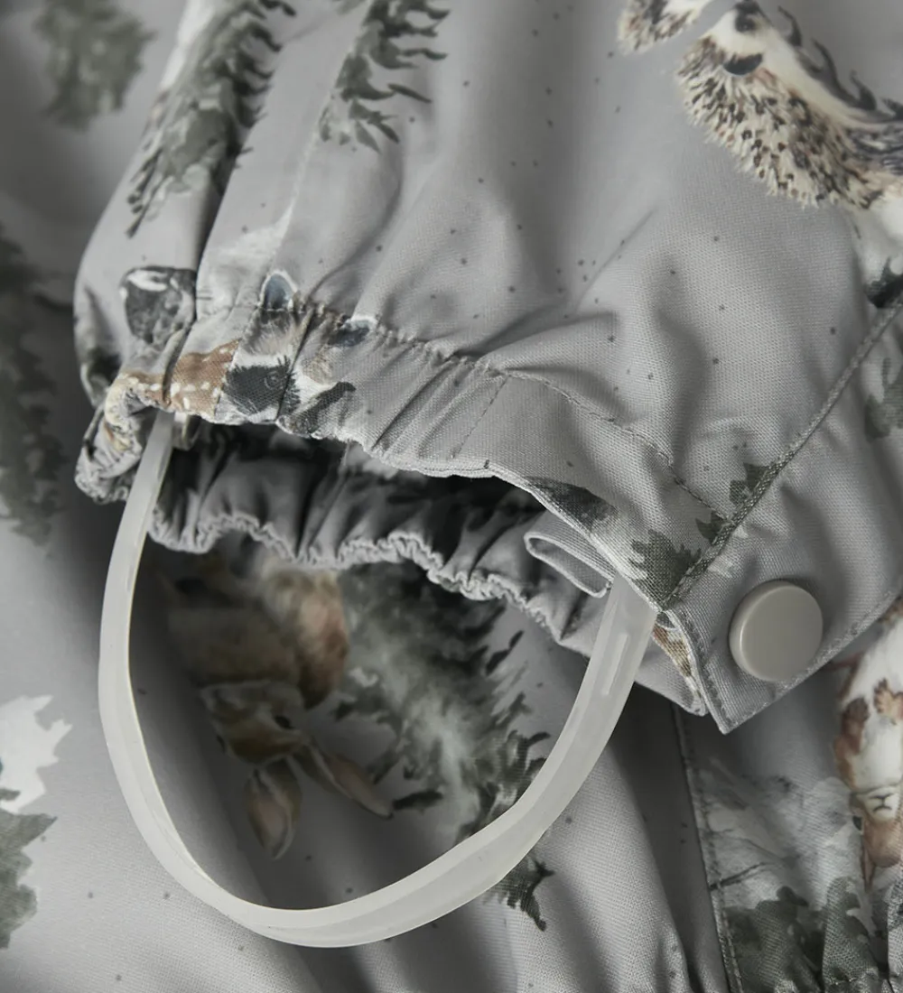 Flyverdragter-Name It Flyverdragt - NmnSnow10 - Ultimate Grey/Woodland
