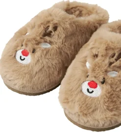 Hjemmesko-Name It Hjemmesko - NmnReindeer - Oxford Tan/Reindeer