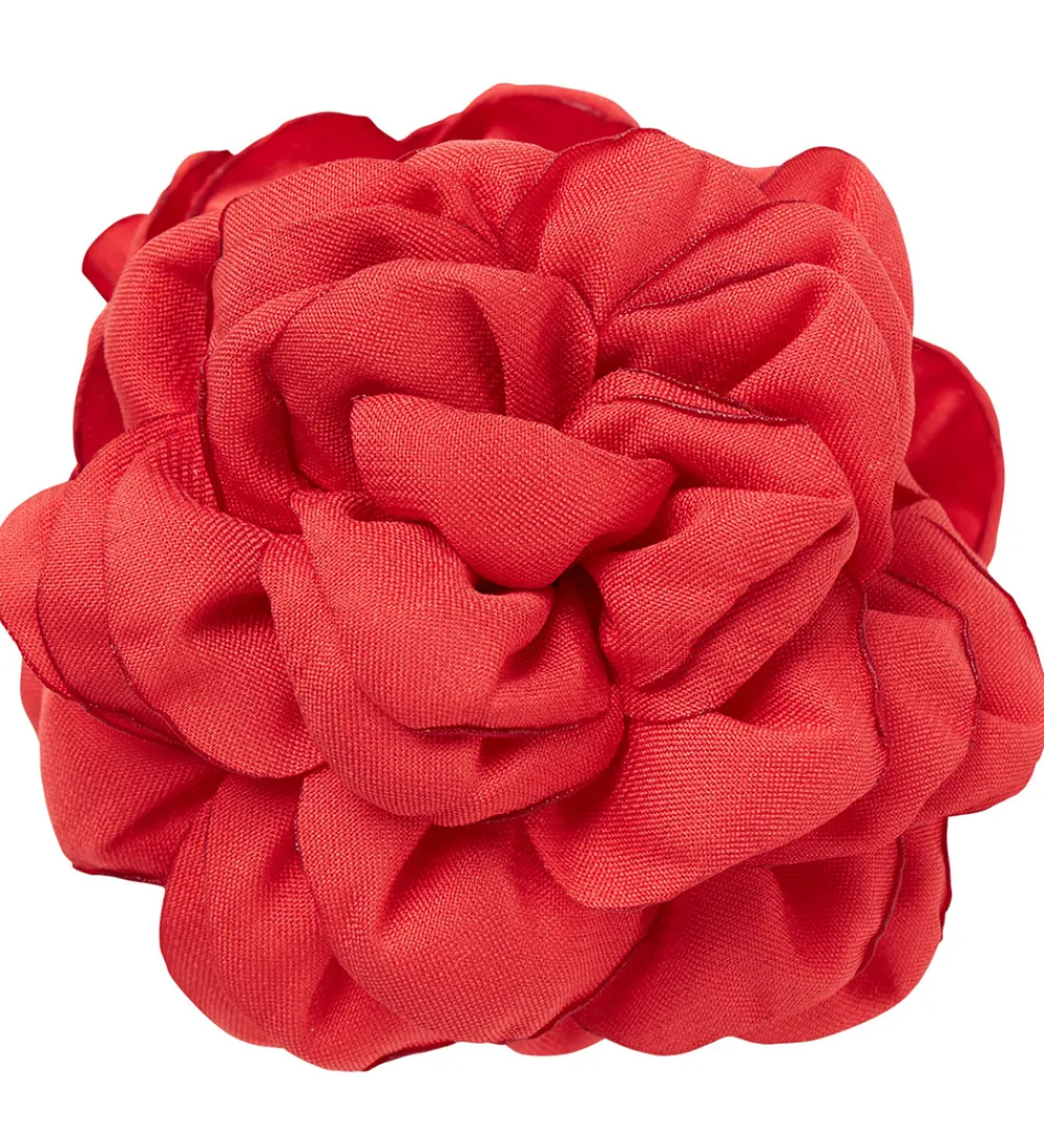 Hårspænder-Name It Hårklemme - NkfAcc Rosie - 7x7 cm - Spiced Coral