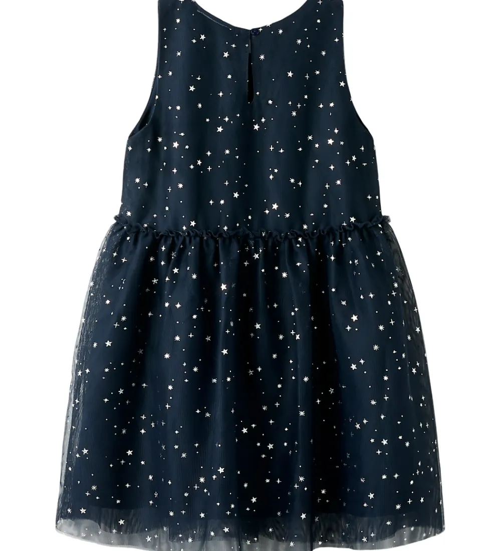 Kjoler|Juletøj-Name It Kjole - NkfVabos - Navy Blazer/Starry Sky