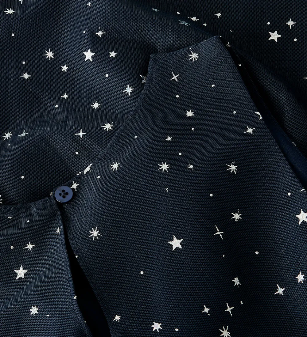 Kjoler|Juletøj-Name It Kjole - NkfVabos - Navy Blazer/Starry Sky