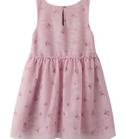 Name It Kjoler|Juletøj*Kjole - NkfVabos - Keepsake Lilac/Bows